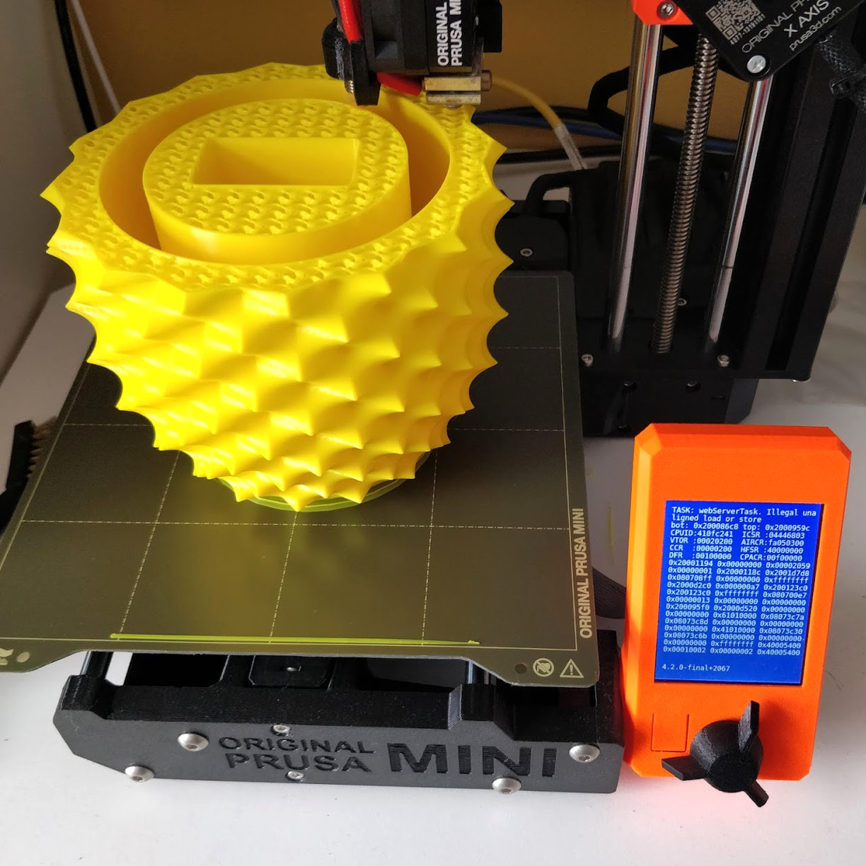 Prusa Mini throws a BSOD