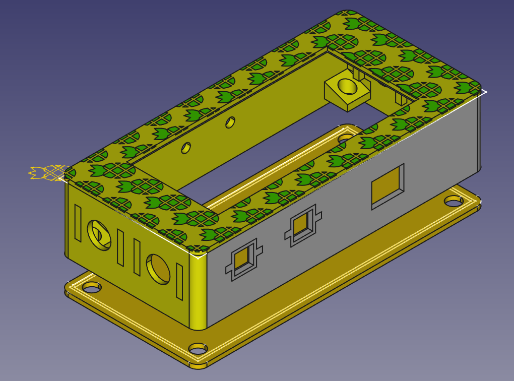 Case Design in FreeCAD