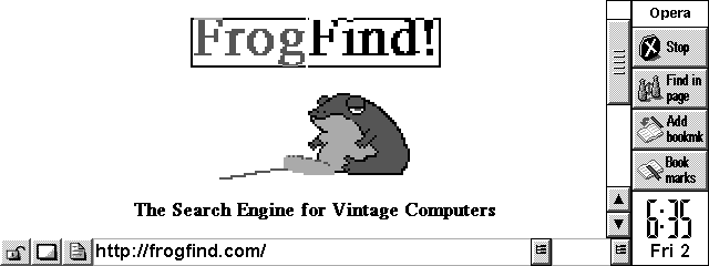 FrogFind - Search Engine and HTTP Proxy