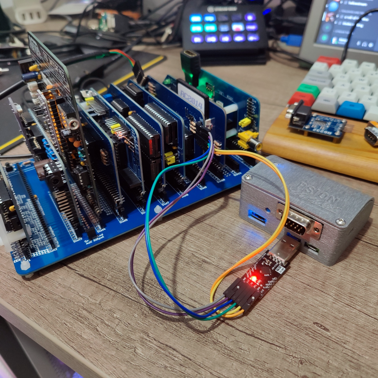 RC2014 connected to Sidecar over FTDI