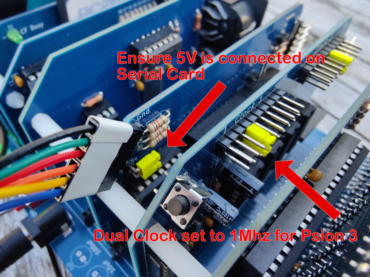 Dual Serial and Dual Clock card in RC2014