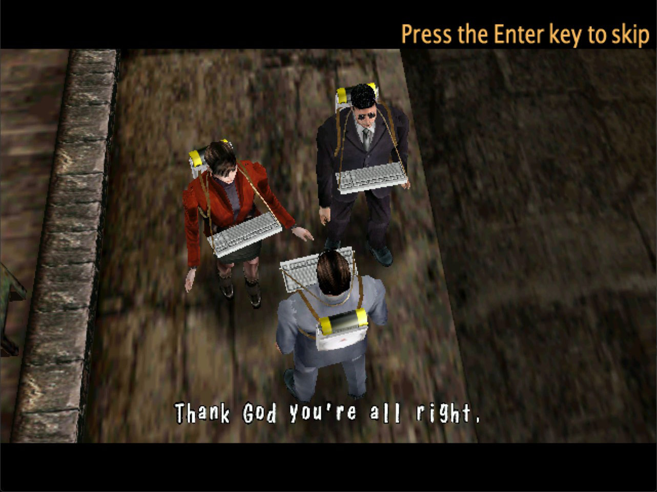 Typing Of The Dead - Keyboards in the Front, Dreamcasts on the Back